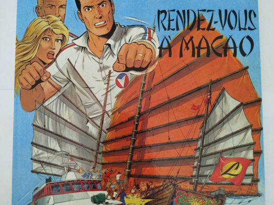MICHEL VAILLANT Rendez-vous a Macao eo 1983 TTBE+