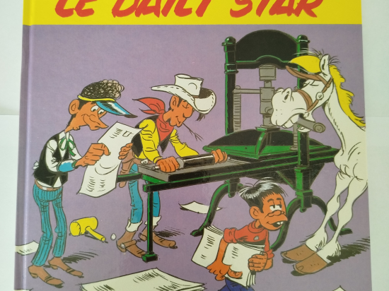 LUCKY LUKE Le daily star eo 1984 TTBE++++SUP