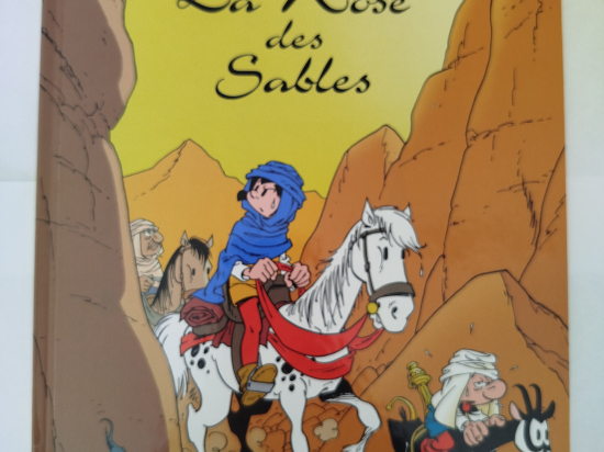 JOHAN ET PIRLOUIT n°17 La rose des sables eo 2001 TTBE+++++SUP