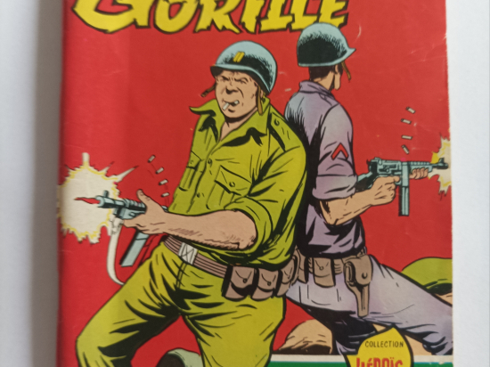 SERGENT GORILLE n°60 eo 1977 TTBE++