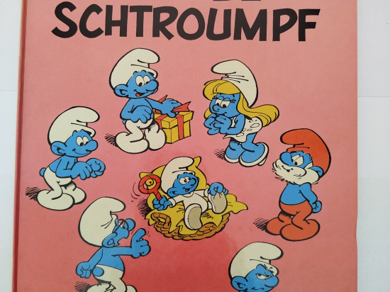 LES SCHTROUMPFS n°12 Le bébé schtroumpf eo 1984 TTBE++