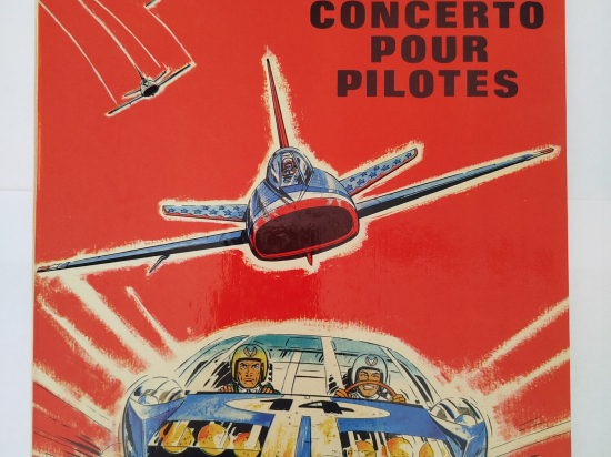 MICHEL VAILLANT Concerto pour pilotes eo 1968 TTBE++++SUP