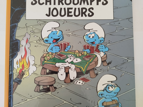 LES SCHTROUMPFS n°23 Les schtroumpfs joueurs eo 2005 TTBE++++SUP