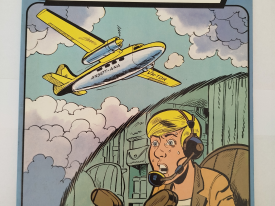 SANDY ET HOPPY n°5 Paralysés en plein ciel eo 1980 TBE+++++ ( écrit vu sur photo )