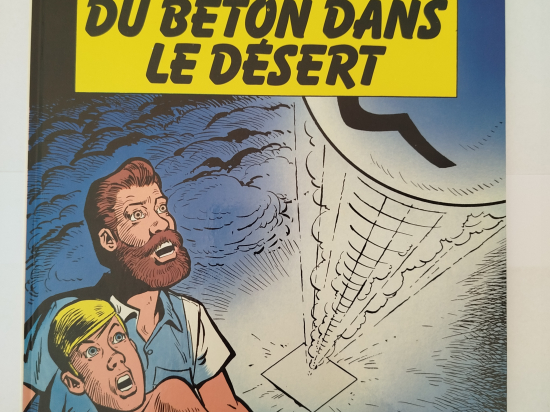 SANDY ET HOPPY n°2 Du béton dans le désert eo 1984 TTBE++++SUP
