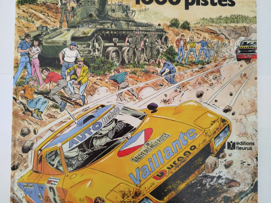 MICHEL VAILLANT L'inconnu des 1000 pistes eo 1980 TBE+++++