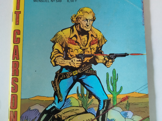 KIT CARSON n°549 eo 1986 TTBE+