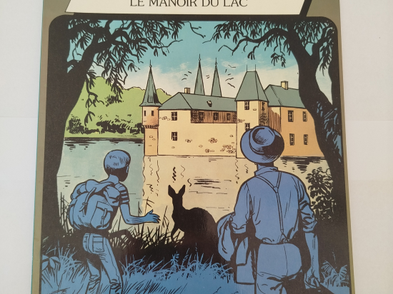 SANDY ET HOPPY n°6 Le manoir du lac eo 1980 TTBE+++