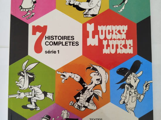 LUCKY LUKE 7 histoires complètes eo 1974 TTBE++++SUP