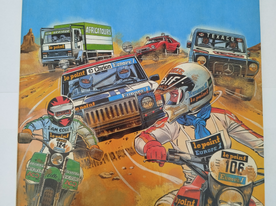 MICHEL VAILLANT Paris-Dakar eo 1982 TTBE+++