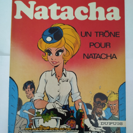 NATACHA n°4 Un trône pour eo 1975 TTBE++ thumbnail