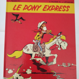 LUCKY LUKE Le pony express eo 1988 TTBE+++ thumbnail