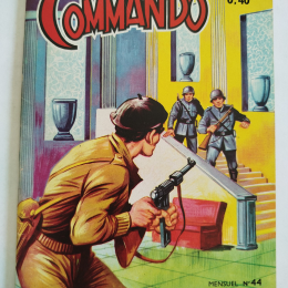 COMMANDO n°44 eo 1963 TTBE+ thumbnail
