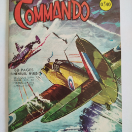 COMMANDO n°85 eo 1965 TTBE++++SUP thumbnail