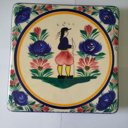 Dessous de plat en faïence de QUIMPER TTBE++++SUP thumbnail