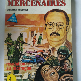 LES MERCENAIRES n°9 ELVIFRANCE Révolution au Nicaragua eo 1980 TTBE++ thumbnail