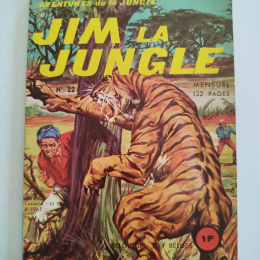 JIM LA JUNGLE n°22 eo 1965 TTBE++++SUP thumbnail
