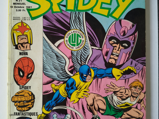 SPIDEY n°21 eo 1981 TBE++++