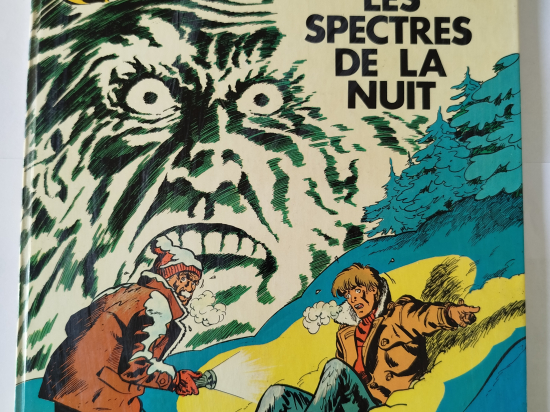 RIC HOCHET Les spectres de la nuit eo 1971 TBE+++++ ( tampon nominatif vu sur photo )