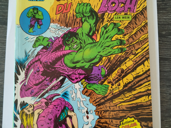 HULK gamma n°16 La créature du Loch eo 1982 TTBE+++++SUP