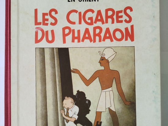 TINTIN Les cigares du pharaon fac similé eo 1984 TBE+++++