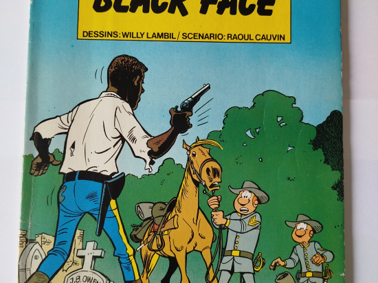LES TUNIQUES BLEUES n°20 Black face eo 1983 TTBE+