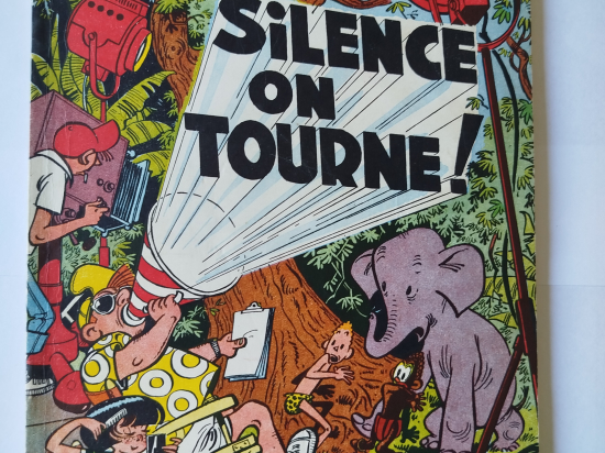 BLONDIN ET CIRAGE Silence on tourne eo belge 1954 TBE+++