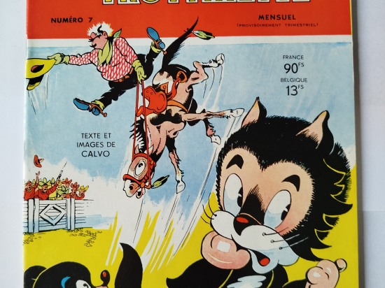 MOUSTACHE ET TROTINETTE n°7 eo 1958 TTBE+++++SUP