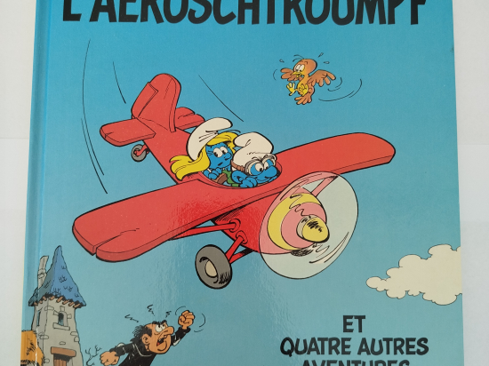 LES SCHTROUMPFS n°14 L'aéroschtrpoumpf eo 1990 TTBE++