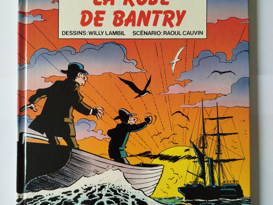 LES TUNIQUES BLEUES n°30 La rose de bantry eo 1989 ( avec 2 dédicaces + dessin dédicacé vu sur photo )  TTBE++