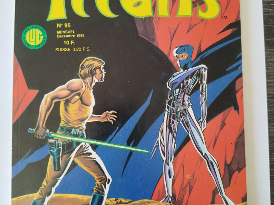 TITANS n°95 ( couverture STAR-WARS ) eo 1986 TTBE+++