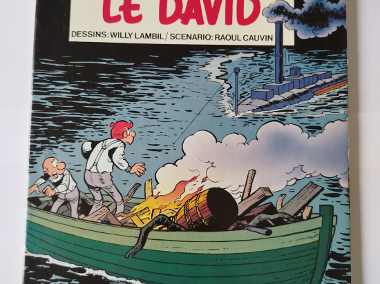 LES TUNIQUES BLEUES n°19 Le david eo 1982 TBE+++++
