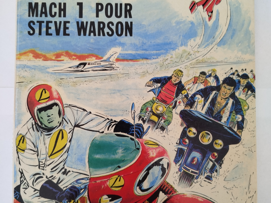 MICHEL VAILLANT Mach 1 pour Steeve Warson eo 1968 BE+++++