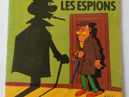 CLIFTON Et les espions eo 1965 TBE++ ( nom marqué vu sur photo )