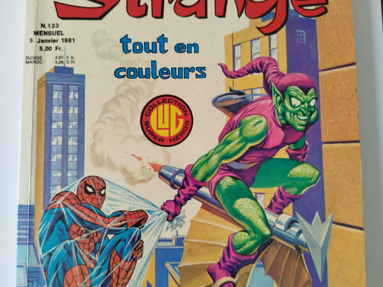 STRANGE n°133 eo 1981 TTBE++++SUP