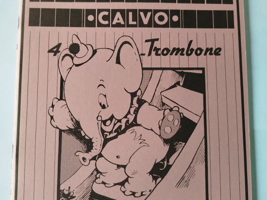 MOUSTACHE ET TROTINETTE Trombone eo 1977 TTBE++++SUP