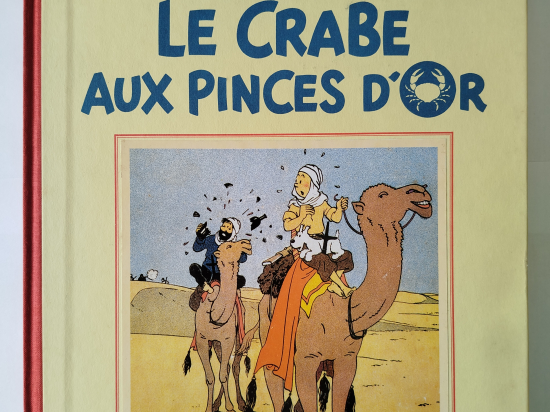TINTIN Le crabe aux pinces d'or fac similé eo 1989 TTBE+++