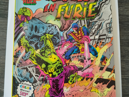 HULK gamma n°19 Colosses en furie eo 1982 TTBE++++SUP