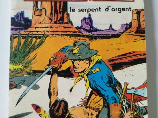 LES INDOMPTABLES n°3 Le serpent d'argent eo 1980 TTBE++++SUP
