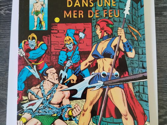 NAMOR n°6 SUBMARINER dans une mer de feu eo 1979 TTBE++++SUP