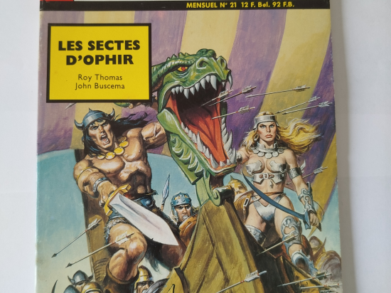 SUPER CONAN n°21 Les sectes d'Ohir eo 1987 TTBE++++SUP