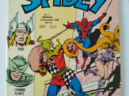 SPIDEY n°11 eo 1980 TTBE+++