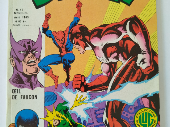 SPIDEY n°39 eo 1983 TTBE++++SUP