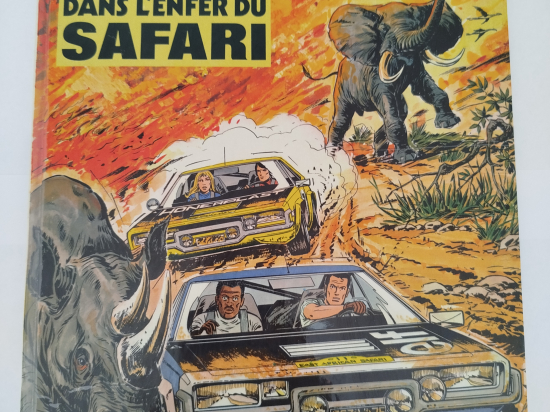 MICHEL VAILLANT Dans l'enfer du safari eo 1975 TTBE++