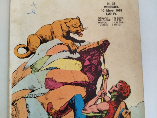 OMBRAX n°38 eo 1969 TTBE++