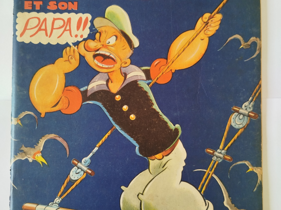 POPEYE Et son papa eo 1938 TBE++++ ( écrit vu sur photo )