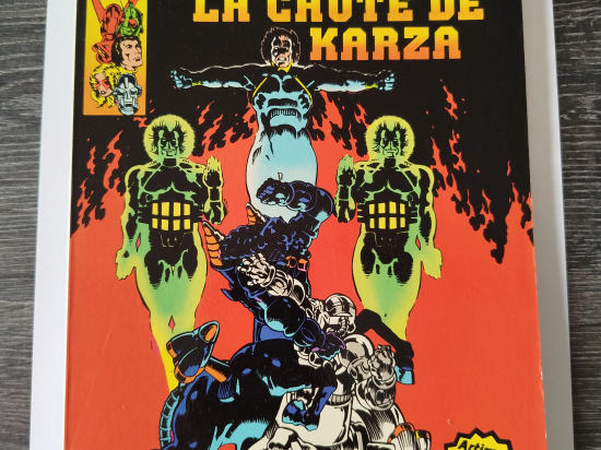 LES MICRONAUTES n°4 La chute de Karza eo 1982 TTBE++++SUP
