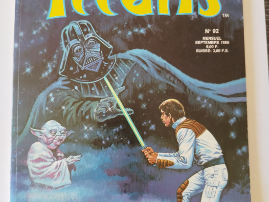TITANS n°92 ( couverture STAR-WARS ) eo 1986 TTBE++++SUP