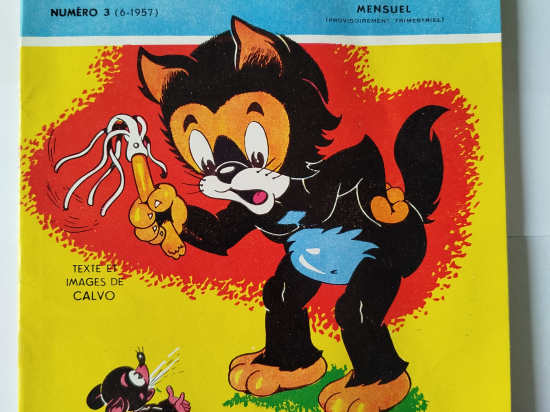 MOUSTACHE ET TROTINETTE n°3 eo 1957 TTBE++++SUP