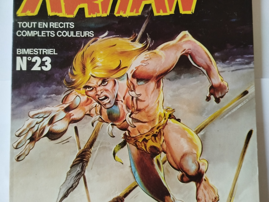 RAHAN 1ère série n°23 Le démon de paille eo 1977 TTBE++